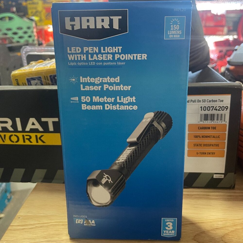 HART LED Pen Light with Laser Pointer